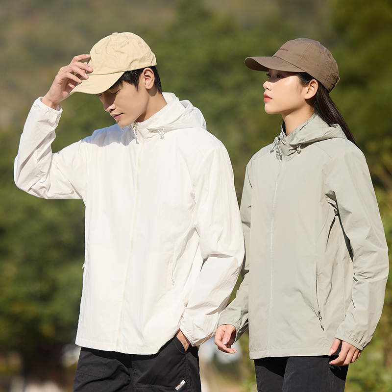 upf50 couple sunscreen outerwear thin heat dissipating