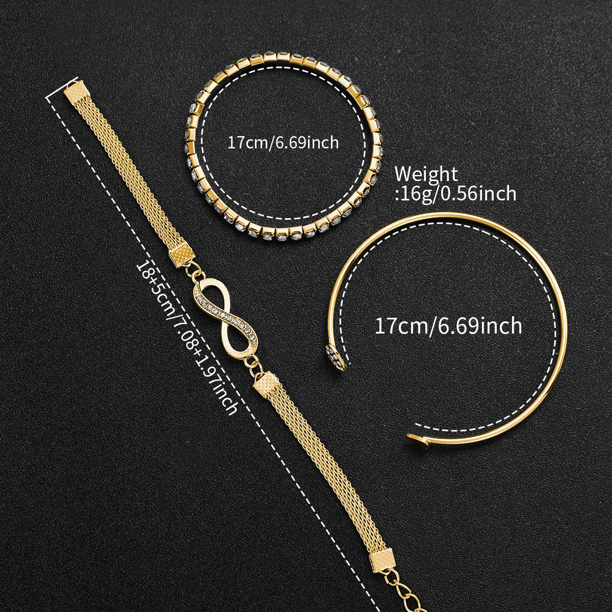 4PCSSet Fashion Small Dial Women Watches Ladies Analog Quartz Wristwatch Bracelets Set Reloj MujerWithout Box 250901