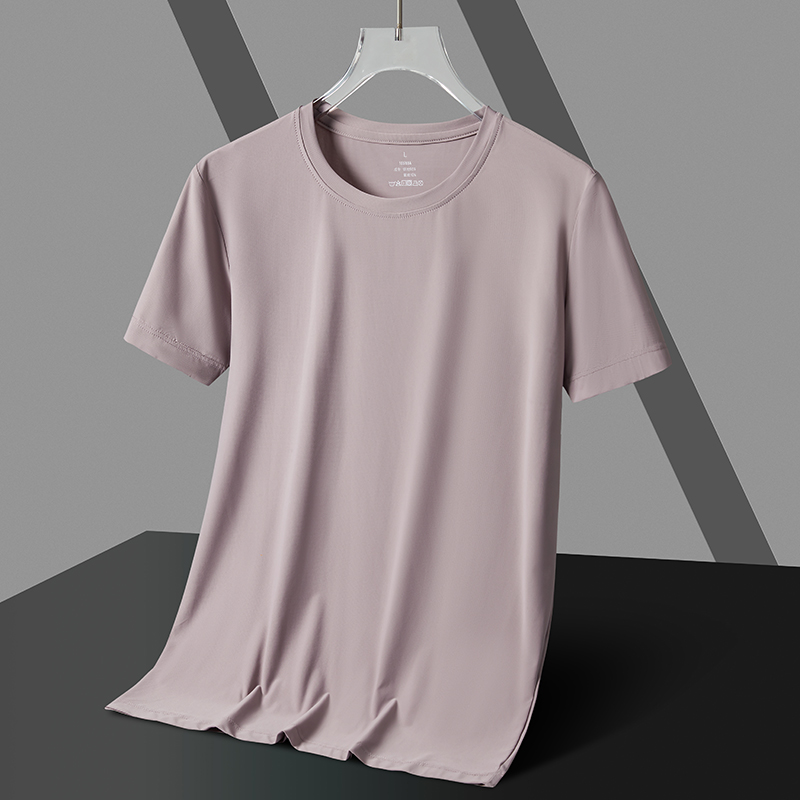 couples ice cold round neck t shirt lightweight breathable moisture wicking for summer comfort