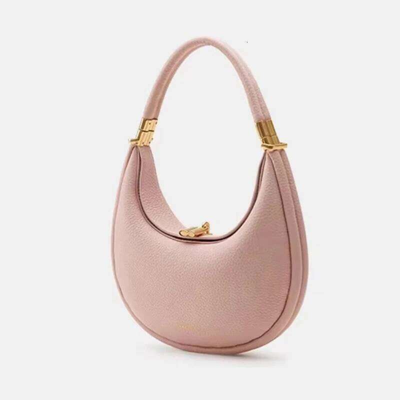 Women's Dumpling Bag Crescent Portable Split Leather Croissants Fashion Diagonal Designer Popular Soft Chest Bags
