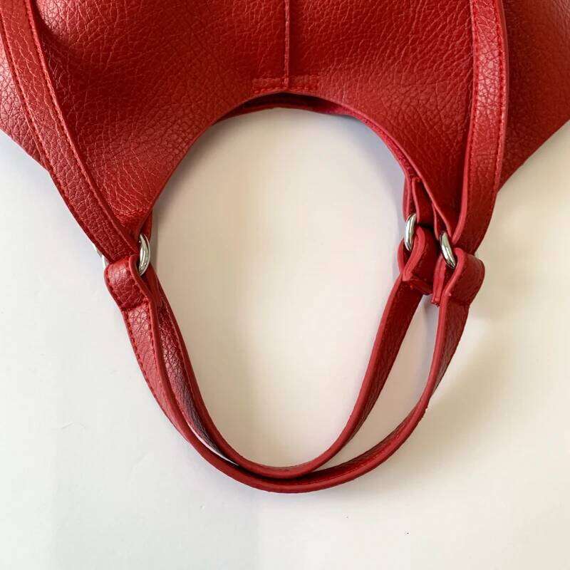 Branded Shoulder Bucket Bag Set For Women 2-In-1 Soft PU Leather Pure Color Large Capacity Shopper Tote Designer Handbags