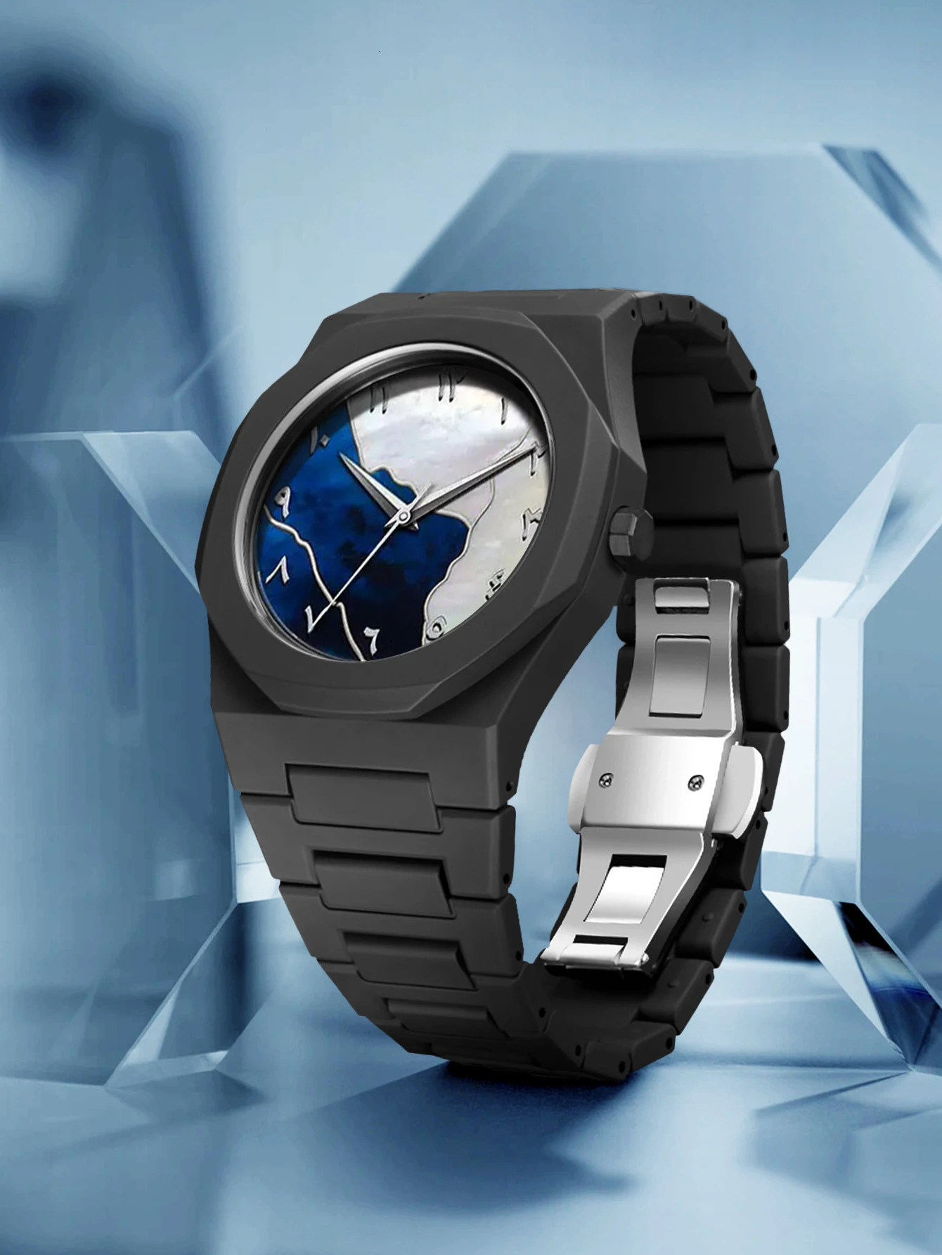 Latest quartz watches trend business senior mens watches 250901