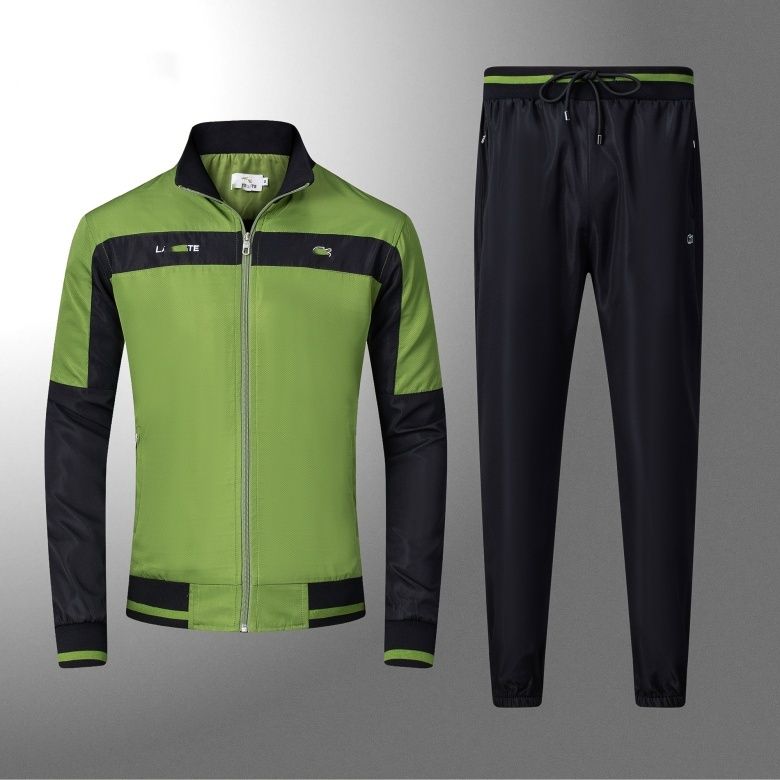 Crocodile Mens Short Sports Training Sets Fitness Clothes Ice Silk Quick Drying Tshirt Suit Running Sportswear Shorts Tracksuit Gym