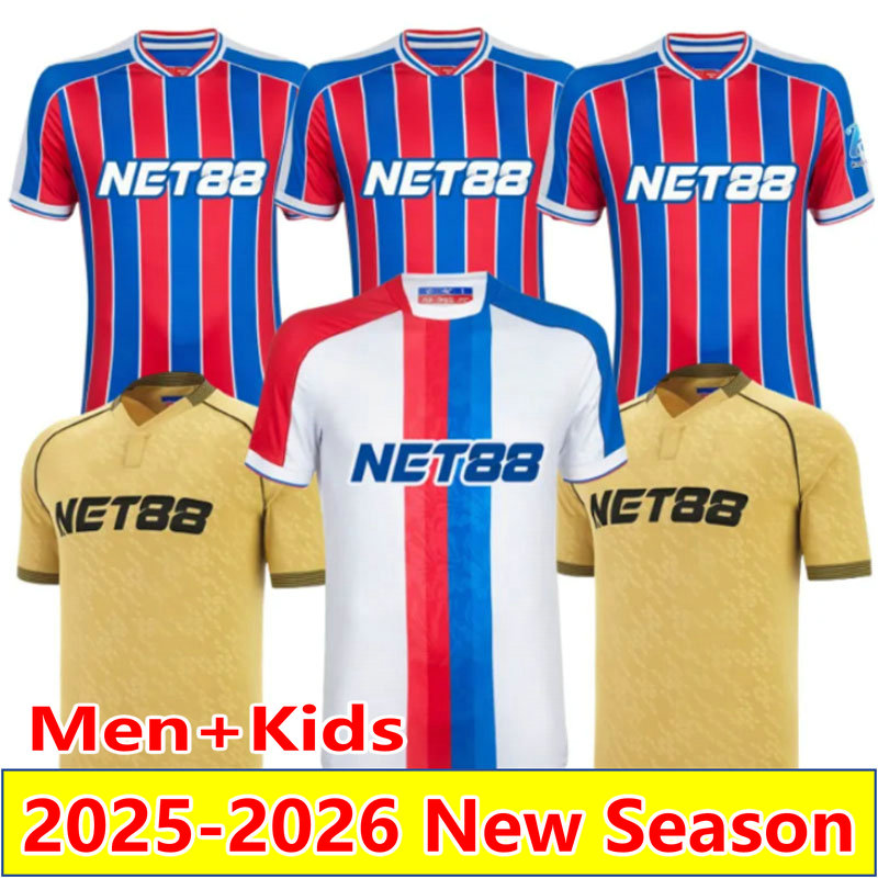 2025 CrystalS EZE fa final Soccer Jerseys YEREMY NKETIAH MATETA home away 3rd SARR LERMA WHARTON Football Shirt DOUCOURE PalaceS maillots de futol men kids uniform