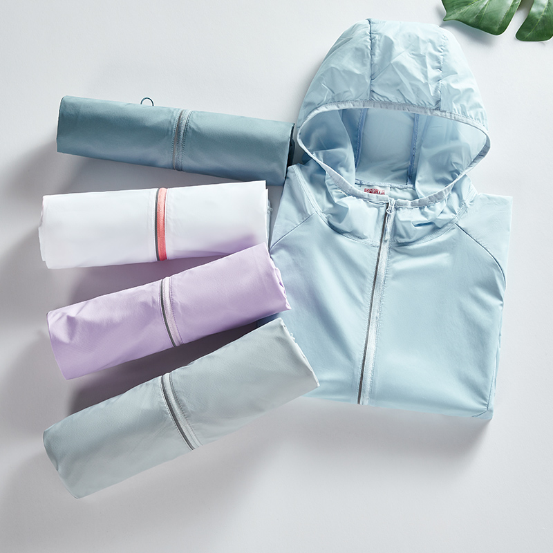 couple style hooded sunscreen clothing breathable portable upf50 for outdoor