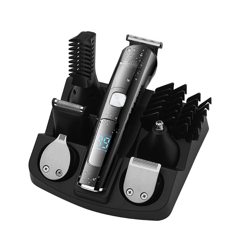 MASTER Mens Grooming Kit 5 In 1 Multifunctional Electric Hair Clippers Rechargeable Razor Men Beard Nose Trimmer 241120