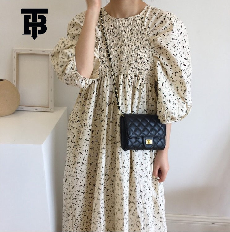 TB BHULAMTE Women's Bag New Fashion Quilted Small Square Bag Mini Designer luxury Chain Bag Student Wallet Korean Style Crossbody Bag Free shippi