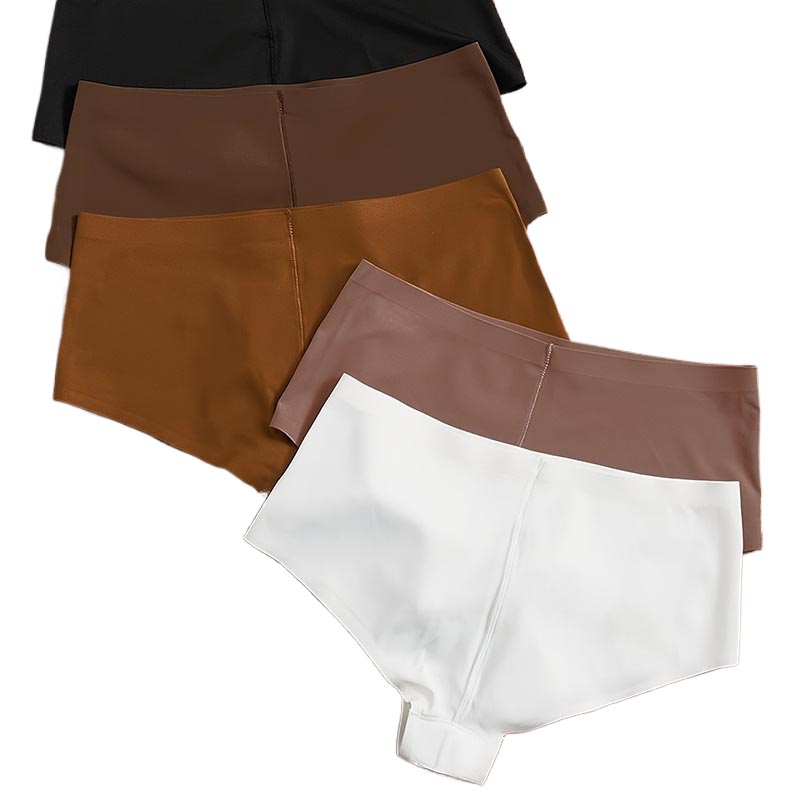 5 - Color Pack Women's Seamless High - Waist Brief Underwear