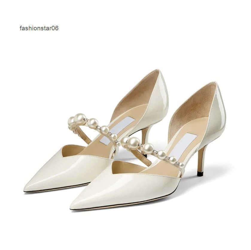 10A designer dress shoes sandals shoes women pumps high heels Pearl pumps famous design bridal wedding aurelie pointed toe pearls embellished strap sexy eur 3542