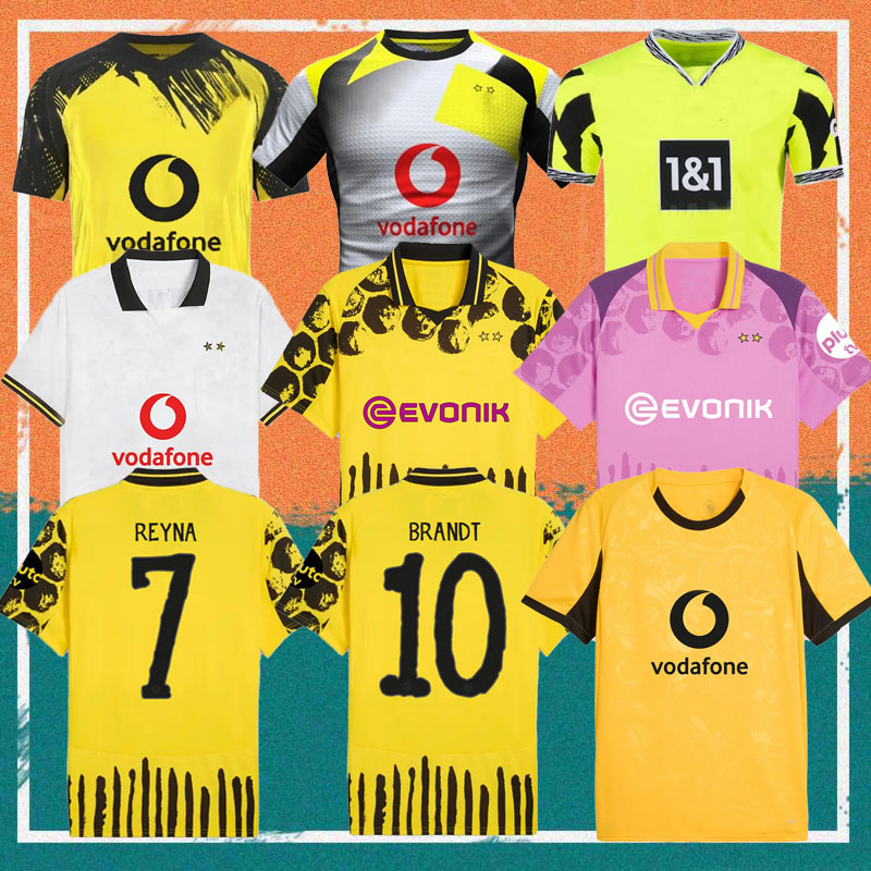 25/26 JOBE Dortmund Soccer Jerseys 2025 Cup version Ryerson Gittens Guirassy Beier BRANDT shirt SULE Sabitzer Campbell Malen Adeyemi KIDS KIT football uniform