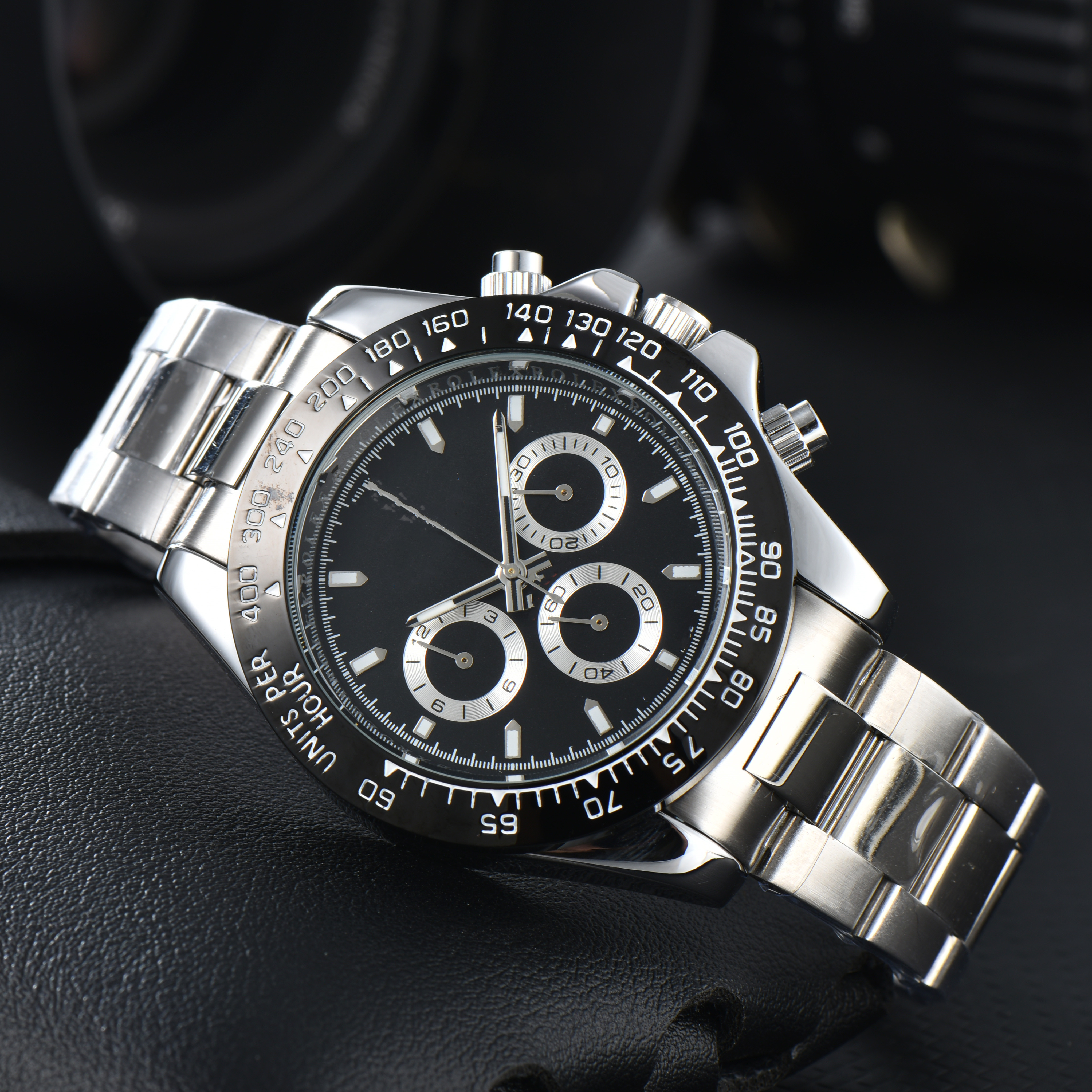 ROL Men women watches quartz mechanical DAYity TONAity High quality luxury ceramic watch classic style stainless steel luminous sapphire Wristwatches #121