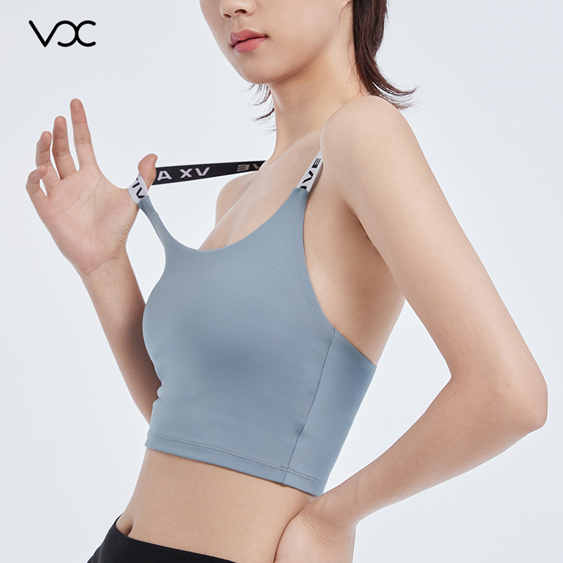 Women's Cross Strap Butterfly Design Athletic Support Brassports bra