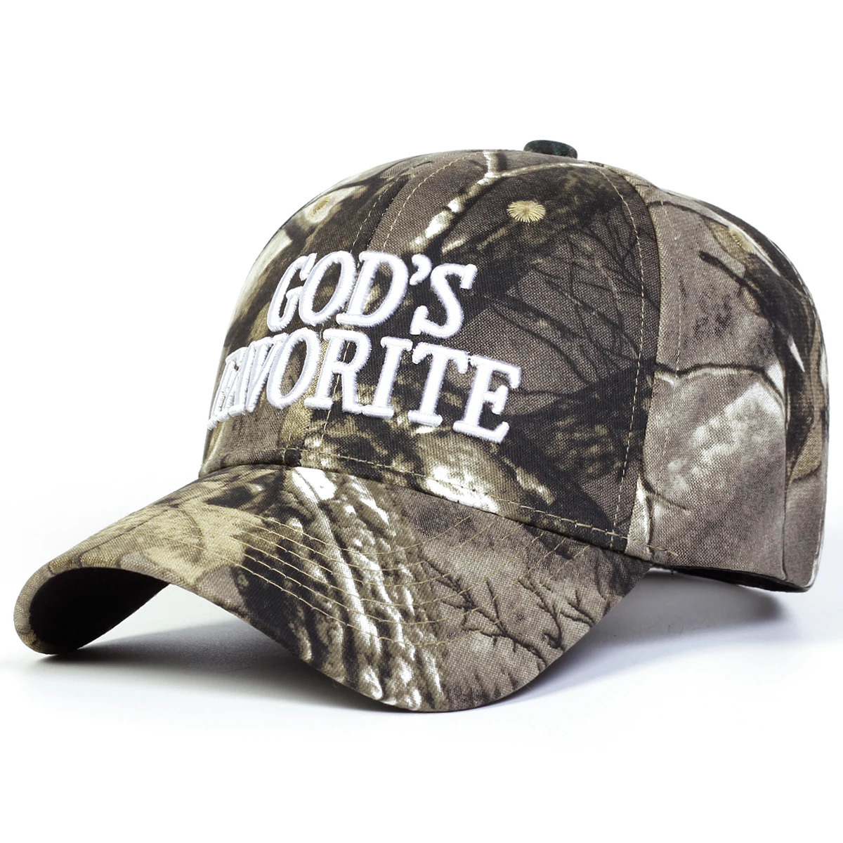 Unisex GODS FAVORITE Letter Embroidery Baseball Caps Outdoor Adjustable Spring and Autumn Casual Sunscreen Hat 250901