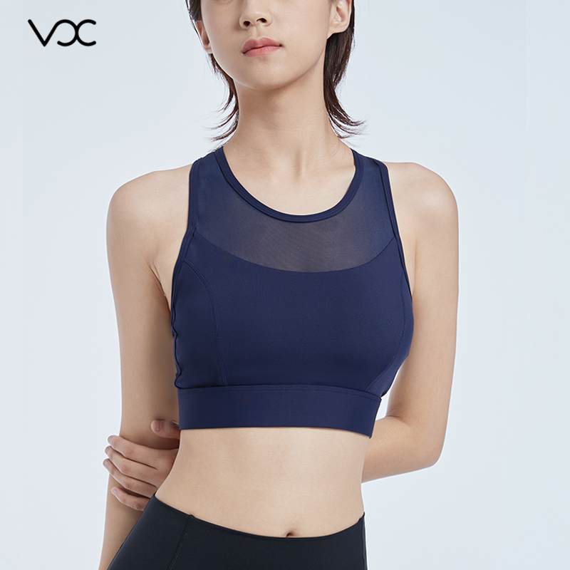 Sports Bra with Extended Hem Design Enhanced Support for Worry-Free Running and Jumping
