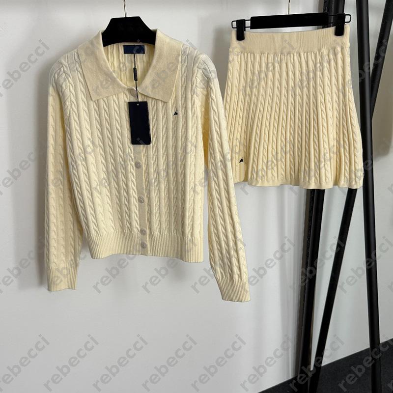 Women Knitted Tracksuit Hoodie Two Piece Set Designer Tracksuits Long Sleeve Outfits For Woman Pullover With Pants -8 Luxury Suit Winter Tracksuits DSD2509012