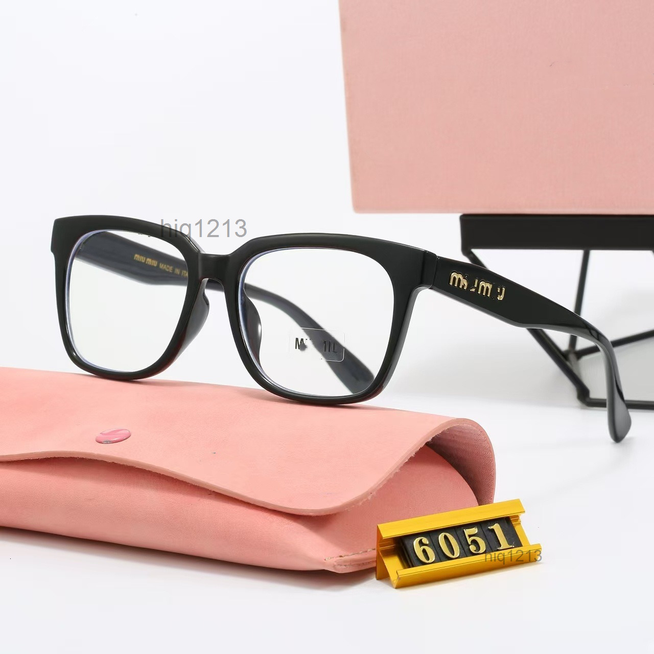 mIUly mIUly miumiu muimuu sunglasses miumiue glasses 2418 New Model MM Large Frame Plain Face Glasses Fashion Sunglasses for Men Internet Celebrity Sunglasse UR5X