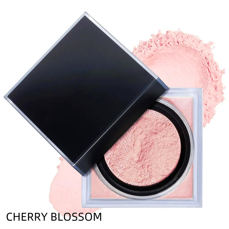 Makeuop Cherry Bloosom 20g Huda Beauty Makeup Setting Powder 4 Colors Loose Baking Setting Powder Poudre Lbre Baking Fxtion Natural Face Finishing Oil-control