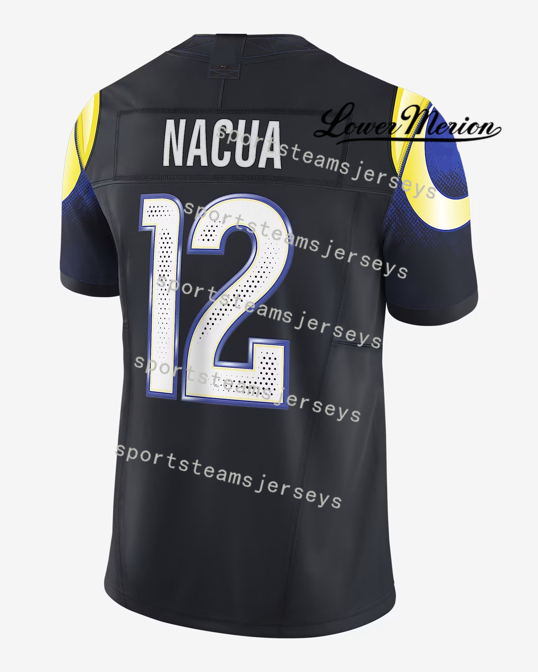Personalized 2025 Rivalries Jersey Matthew Stafford Kyren Williams Aaron Donald Puka Nacua avante Adams McCollough Stetson Bennett IV Embroidered Letter Number