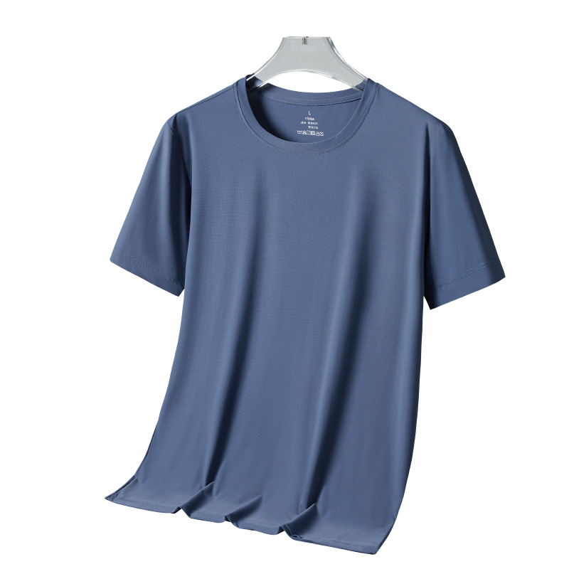 couples ice cold round neck t shirt lightweight breathable moisture wicking for summer comfort