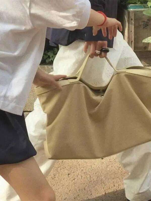 Large Capaci Cuter 2025 New Sle Student Class Tote Casual Single Oulder Bag Leisure Canvas Handbag