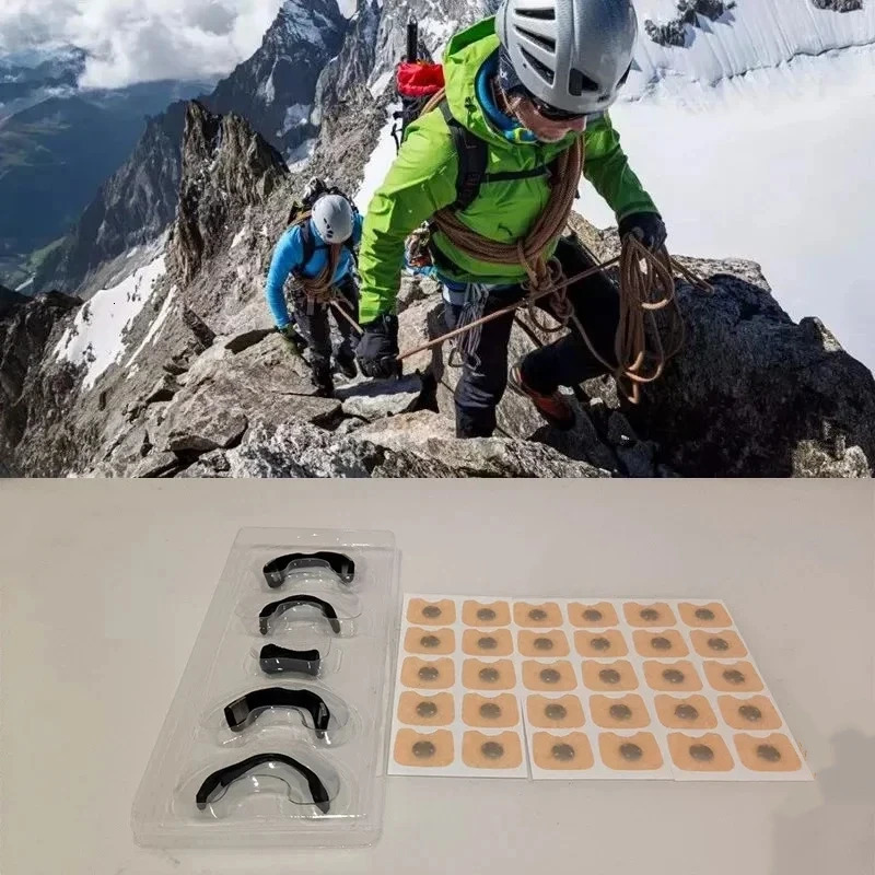 Outdoor Mountaineering core Magnetic Clips Nose Hiking Walking With Iron Nasal Expander with Magnet 250901