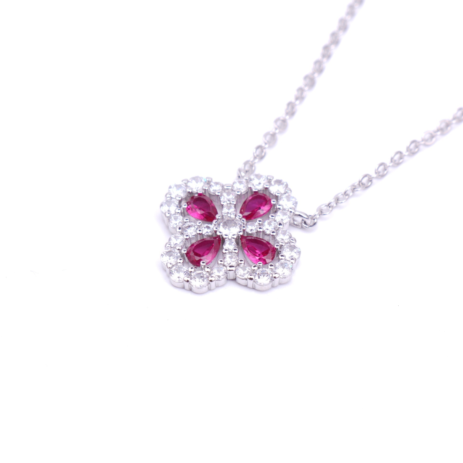 Luxury Brand Designer Jewelry New Luxury Four-Leaf Lucky Necklace New Year Hot-Selling Elegant Style Jewelry High-End Versatile Shiny Choker