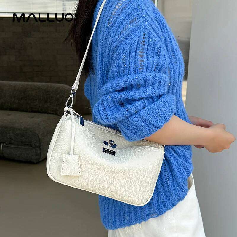 Women Cow Real Leather Shoulder Bags Ladies Natural Cowhide Fashion Retro Handbags Female Designer Crossbody Bag For Lady