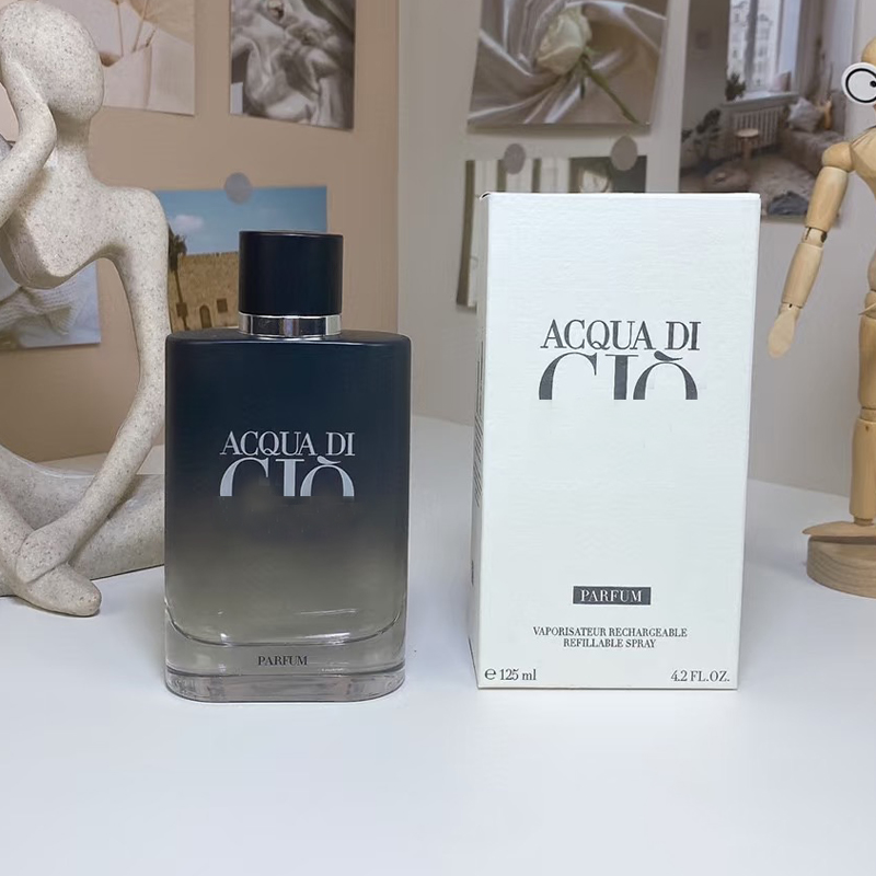 High Quality Mens 125ml Parfum Eau De Toiltte Parfum Long Lasting Good Smell EDP Designer Man Cologne Body Mist Spray