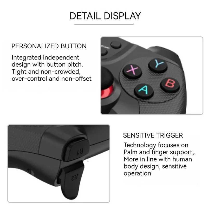 2x 256G 60000 Games 4K Game Player HD Retro Video Game Console Wireless Charging Controller TV 30 Simulators For Kids Gift D250901