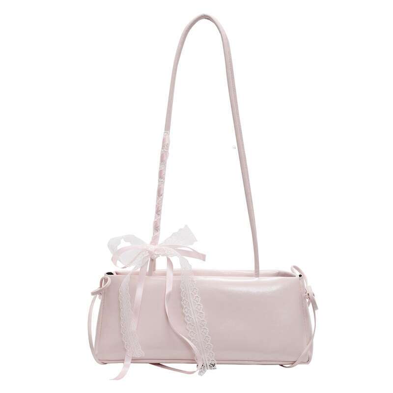 Fashionable Niche Simple Ballet Style Underarm Baguette Casual Chic Versatile High-end Single Shoulder Women's Bag