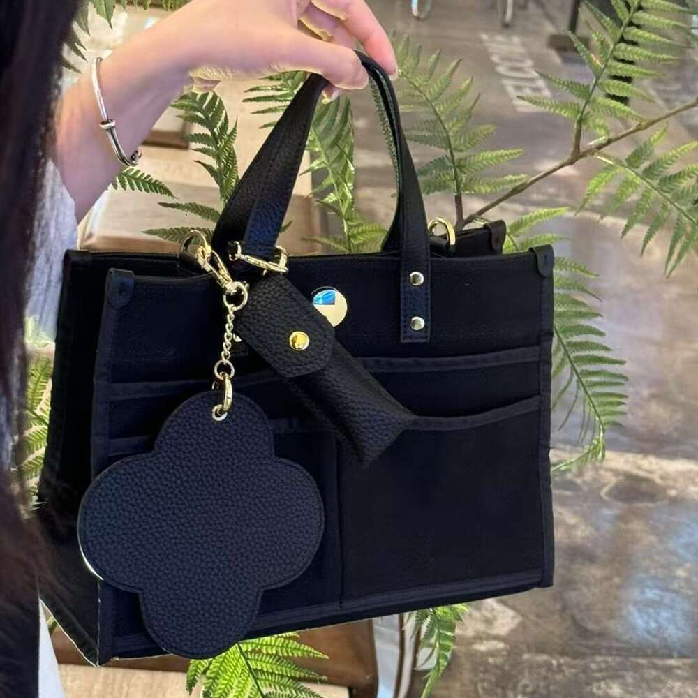 Designer Bag Tote Bag Shoulder Bag 2025 New Handheld Tote Canvas And Leather Fashion Commuter Women's Large Capacity Single Shoulder Crossbody Ba