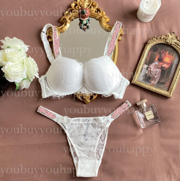 Victoriasecret Bra Set Sexy Underwear Set Comfort Brief Sets Push Up Bra And Panty 2 Piece Sets For Women Lingerie Set 304