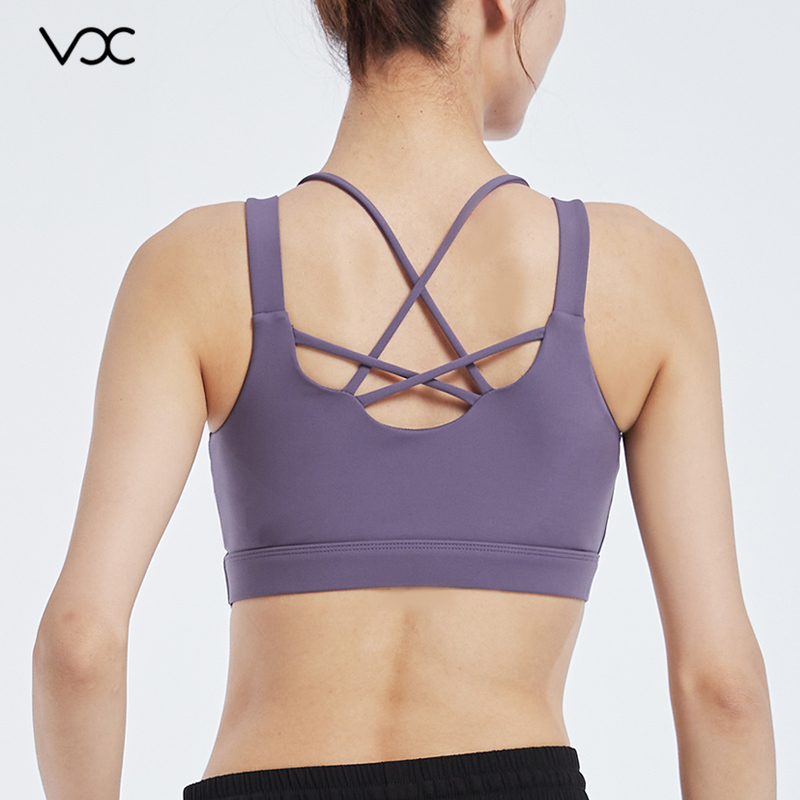 Athletic Womens Tanks with Large Round Neckline for Optimal Airflow & Cozy Fit Yoga Sports Bra