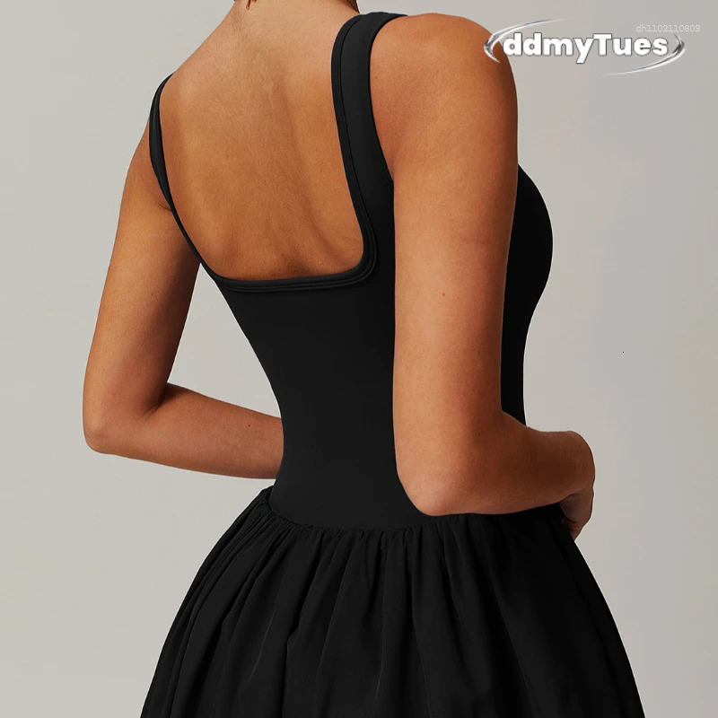 Women's Two Piece Casual Outfit: Sleeveless Vest Tennis Skirt Set - Perfect for Running, Fiess & Outdoor Sports ddmythur ddmythur ddmythur