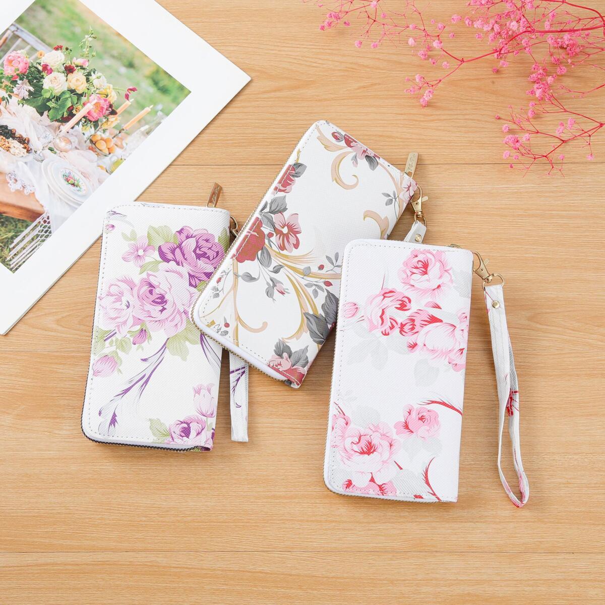 Free Shipping Designer Bag Women's Wallet Long And Short, Simple, Fashionable, Luxurious Bag Buckle Folding Stone Pattern Multi Card Slot Holder 