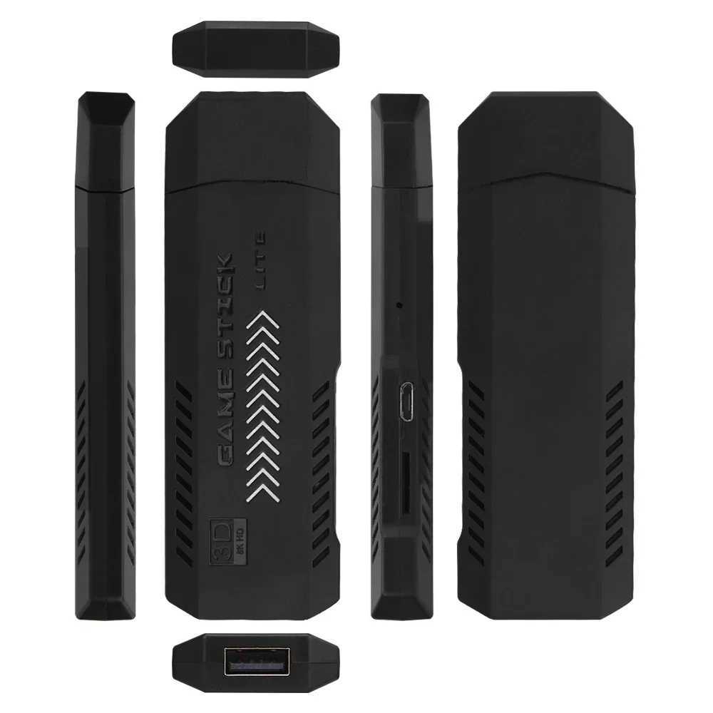 X2 Plus GD10 Pro 4K Game Stick 3D HD Retro Video Game Console Wireless Controller TV 50 Emulators for PS1N64DC 256G 128G 64G D250901