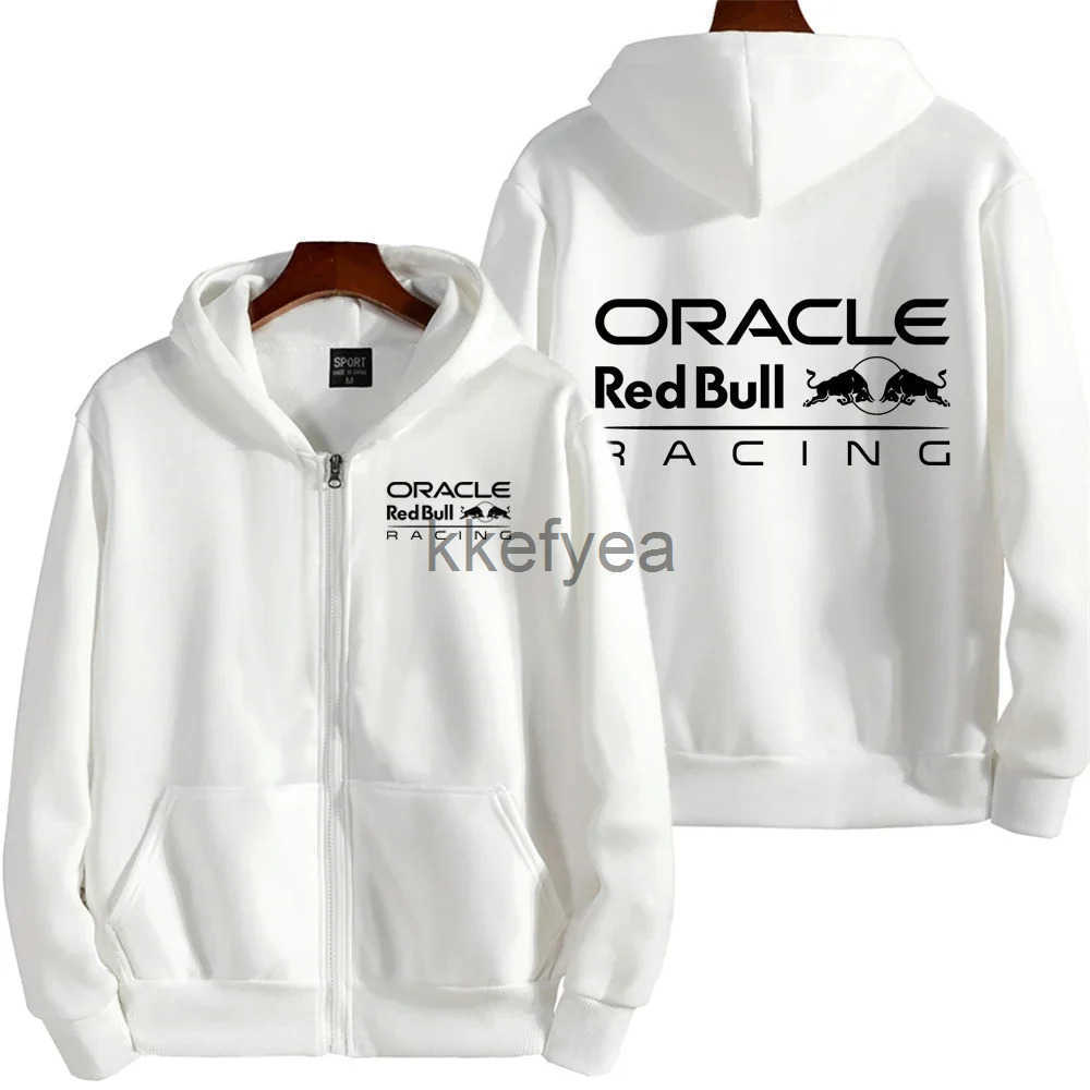 Red Bull Racing Team Men Zipper Hoodie Spring Autumn Male Sweatshirt 2025 New Casual Sport Women Jacket Clothes Coats J250901