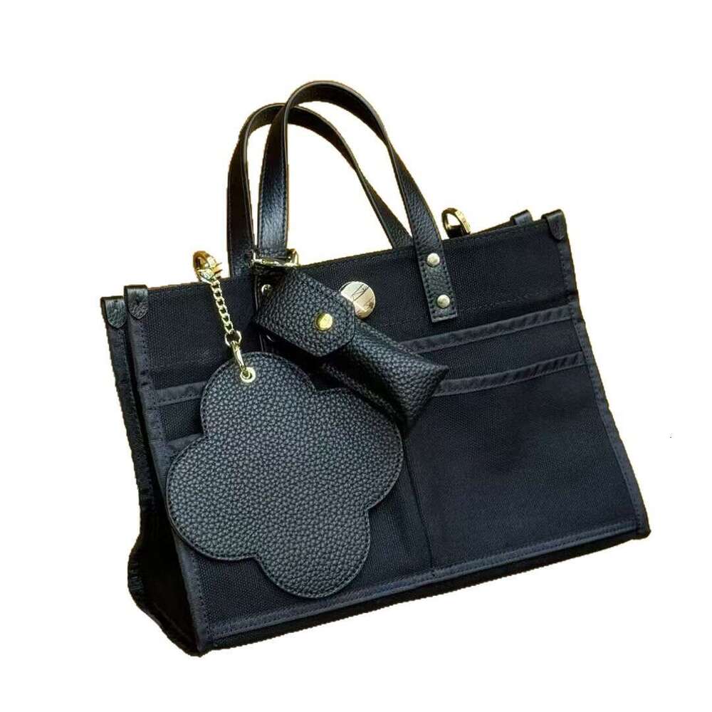 Designer Bag Tote Bag Shoulder Bag 2025 New Handheld Tote Canvas And Leather Fashion Commuter Women's Large Capacity Single Shoulder Crossbody Ba