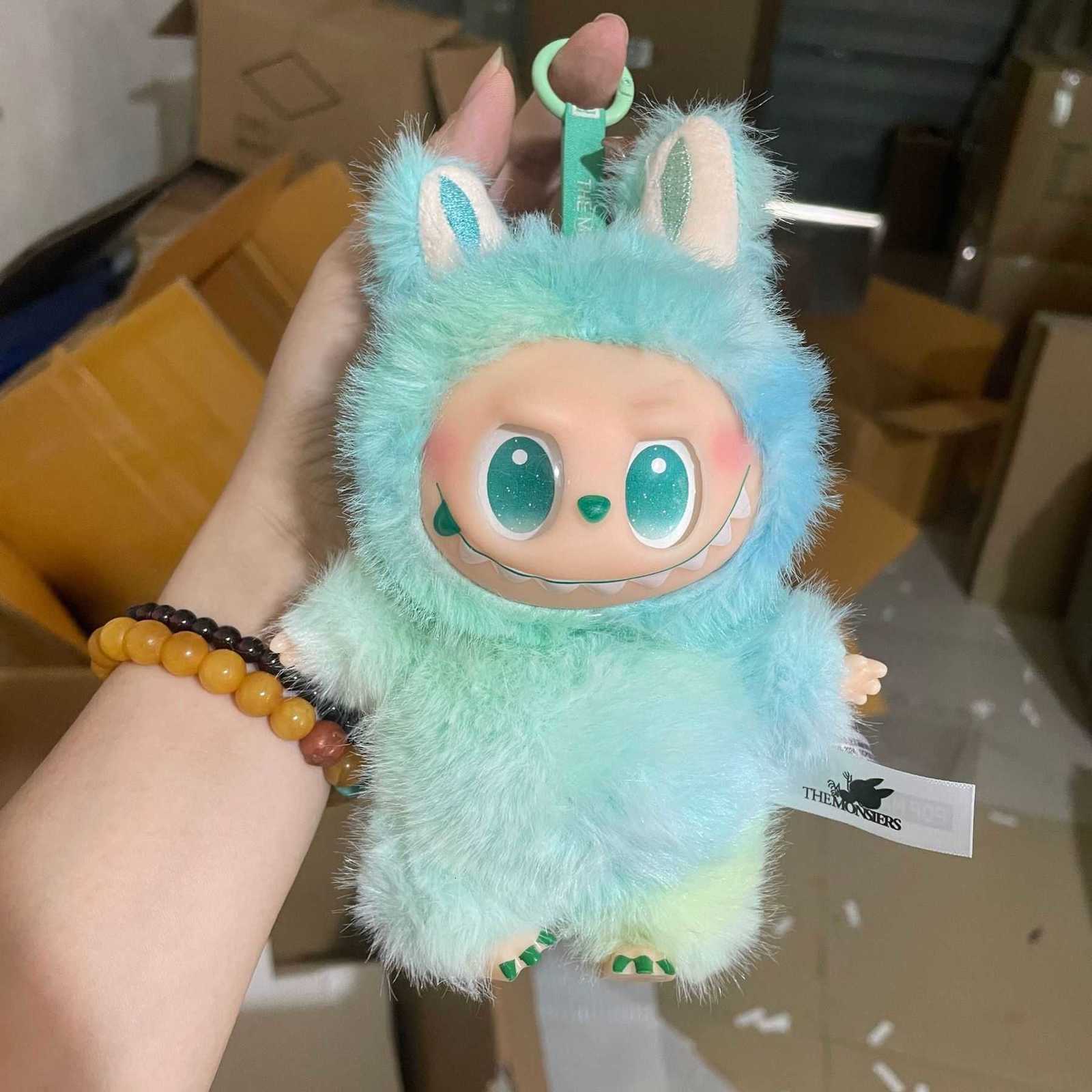 Cross-border new-generation third-generation Motherland version rubbery plush toy pendant novelty item Labubu blind box