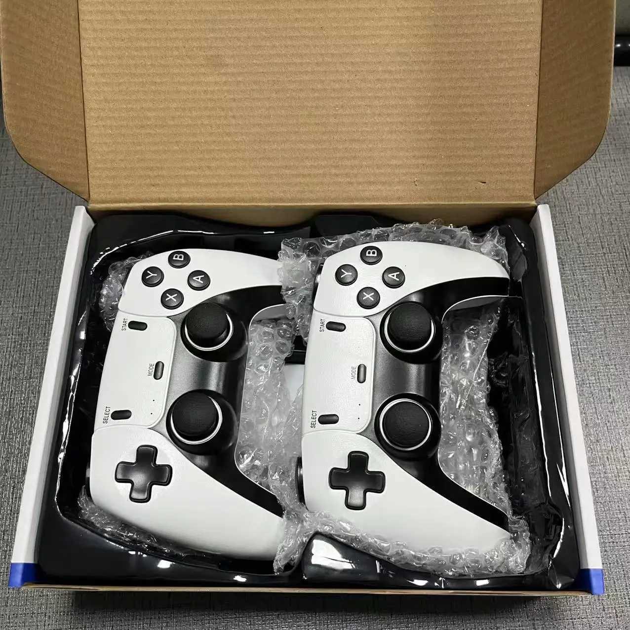 128G Game Stick M15 4K Video TV Game Console Wireless Gamepads Video Game 64G 4000050000 Classic Arcade Games HD Twoplayer D250901