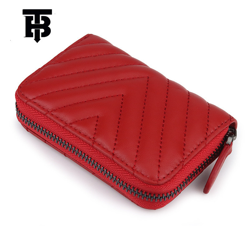 TB BHULAMTE Designer Soft Sheepskin Comprehensive Coin Cardholder Fashionable Embroidered Genuine Leather Bag New Coin Luxury Bag