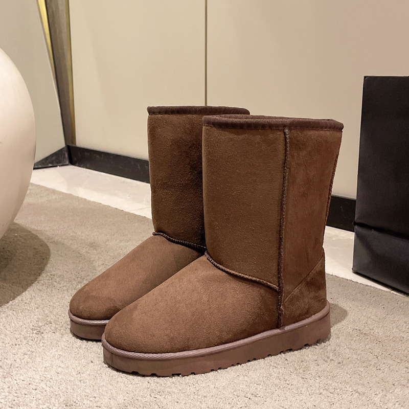 Free shipping designer Boots Snow boots women in autumn winter with thick velvet warm snow cotton shoes Boots