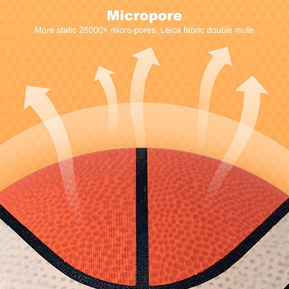 182124cm Silent Basketball HighResilience Training Foam Ball Size 357 No Noise Basketball for Various Indoor Activities 250901