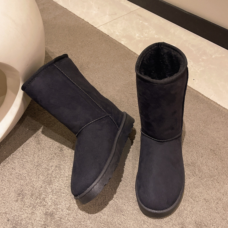 Free shipping designer Boots Snow boots women in autumn winter with thick velvet warm snow cotton shoes Boots
