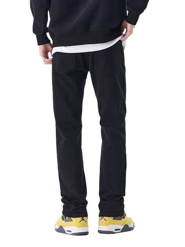 High street American style small straight loose all-match jeans trousers