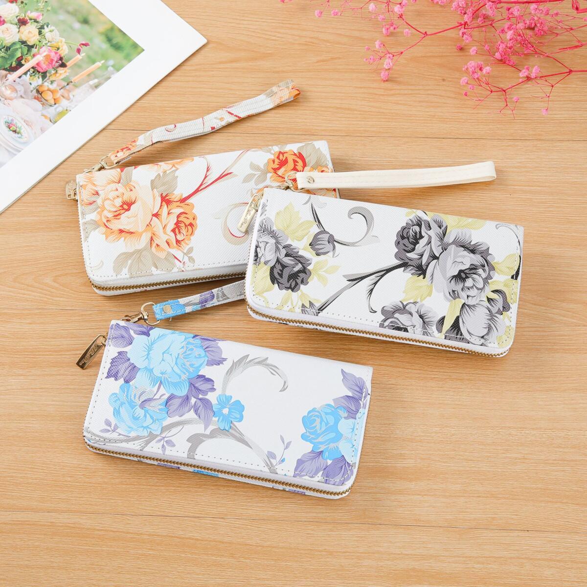 Free Shipping Designer Bag Women's Wallet Long And Short, Simple, Fashionable, Luxurious Bag Buckle Folding Stone Pattern Multi Card Slot Holder 