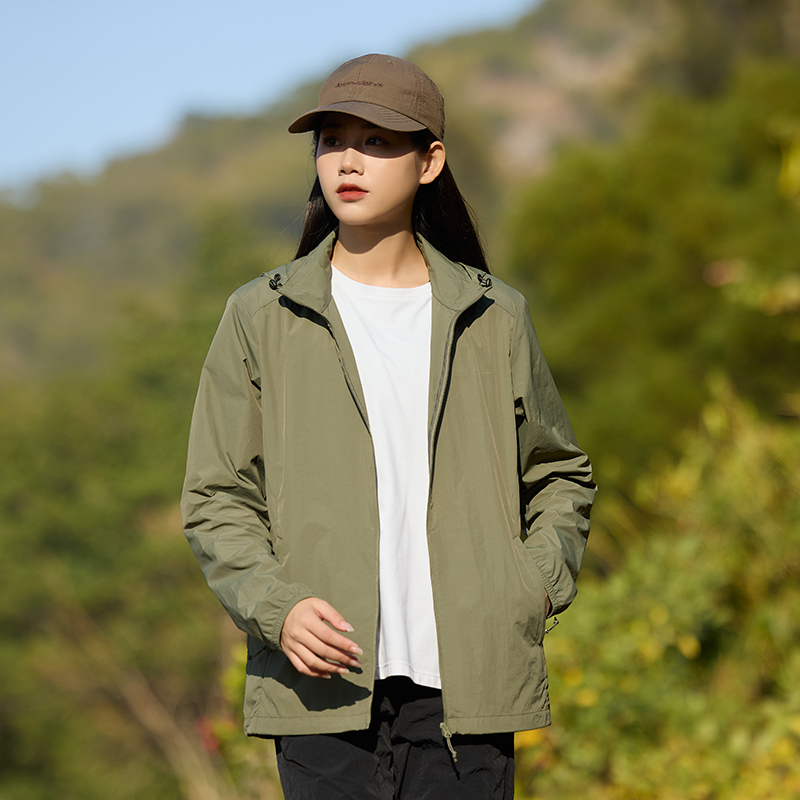 upf50 couple sunscreen outerwear thin heat dissipating