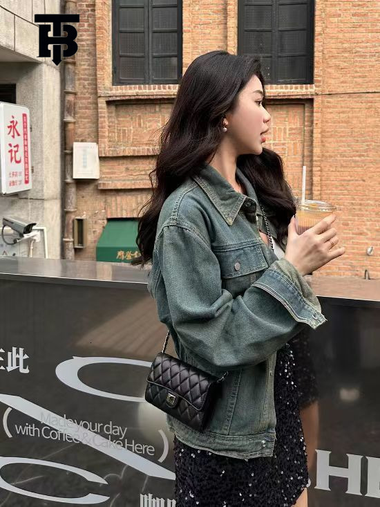 TB BHULAMTE Designer Luxury Chanel Style Coin Purse Versatile Mini Square Bag High-end Black Bag Single Shoulder Crossbody Quilted Chain Bag Free Ship