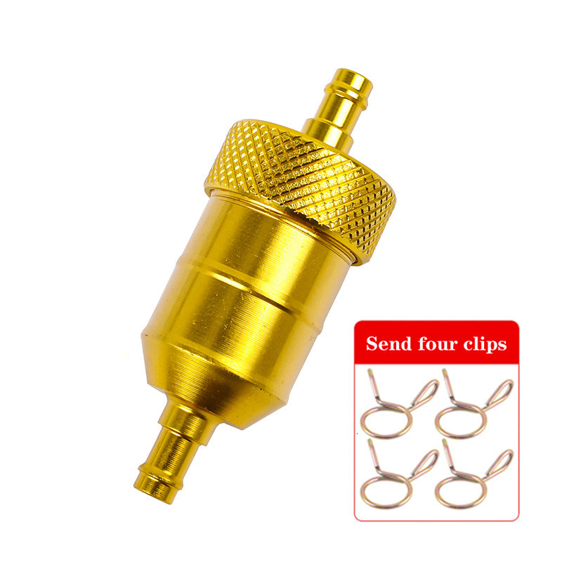 ATV motorcycle gasoline filter CNC aluminum alloy filter modification filter element oil cup color universal cup