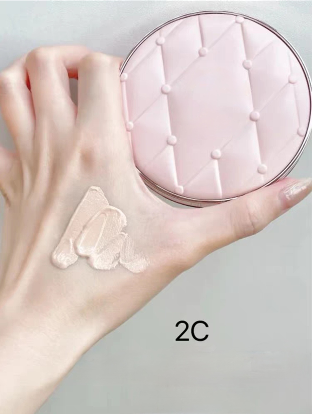2026 New Face BEAUTIFYING CUSHION FOUNDATION 12g HYDRATING SILK BLUR EFFECT Makeup long lasting medium BUILDABLE COVERAGE Pressed Powder Palette 1N 2N